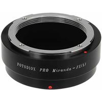 

Fotodiox Mount Adapter for Miranda Lens to Fujifilm X-Mount Mirrorless Camera