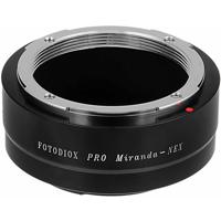 

Fotodiox Adapter for Miranda Lens to Sony NEX Mount Camera