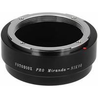 

Fotodiox Mount Adapter for Miranda Lens to Nikon 1 System Camera