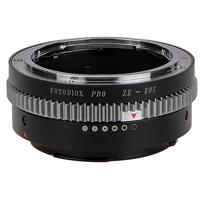 

Fotodiox Pro Lens Mount Adapter for Mamiya 35mm (ZE) SLR Lens to Canon EOS (EF, EF-S) Mount D/SLR Camera Body, with Generation v10 Focus Confirmation Chip and Built-In Aperture Control Dial