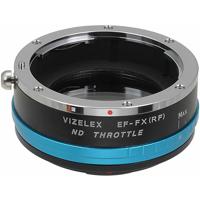 

Fotodiox Vizelex ND Throttle Mount Adapter with Built-In Variable ND Filter for Canon EOS EF Lens to Fujifilm X-Series Mirrorless Camera