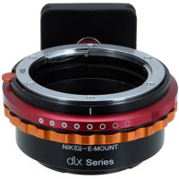 

Fotodiox DLX Series Nikon NIKKOR F G-Type D/SLR Lens to Sony Alpha E-Mount Mirrorless Camera Body Mount Adapter