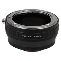 

Fotodiox Lens Mount Adapter for Nikon NIKKOR F Mount D/SLR Lens to Fujifilm Fuji X-Series Mirrorless Camera Body