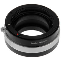 

Fotodiox Lens Mount Adapter for Nikon Nikkor F Mount G-Type D/SLR Lens to Micro Four Thirds (MFT, M4/3) Mount Mirrorless Camera Body with Built-In Aperture Control Dial