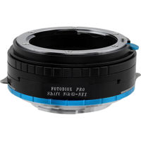 

Fotodiox Pro Lens Mount Shift Adapter for Nikon Nikkor F Mount G-Type D/SLR Lens to Sony Alpha E-Mount Camera