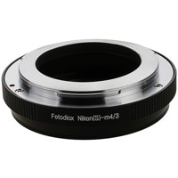 

Fotodiox Lens Mount Adapter for Nikon Nikkor S Rangefinder Lens to Micro Four Thirds (MFT, M4/3) Mount Camera