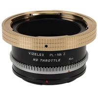 

Fotodiox Pro Vizelex ND Throttle Lens Mount Adapter with Built-In Variable ND Filter for Arri PL (Positive Lock) Mount Lens to Nikon Z-Mount Mirrorless Camera Body