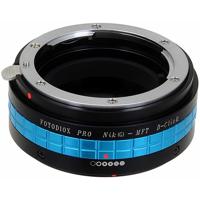 

Fotodiox Mount Adapter with De-Clicked Aperture Control Dial for Nikon G Lens to Micro Four Thirds System Camera