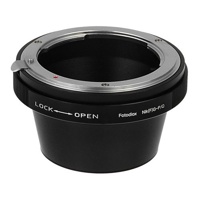 

Fotodiox Mount Adapter for Nikon G Mount Lens to Pentax Q Mount Mirrorless Camera