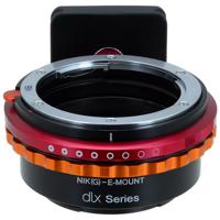 

Fotodiox DLX Lens Mount Adapter for Nikon Nikkor F Mount G-Type DSLR Lens to Sony Alpha E-Mount Mirrorless Camera Body (Ver.1)