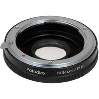 

Fotodiox Mount Adapter with 1.4x Multi-Coated Focus Correction Lens for Nikon F Lens to Pentax K Mount Camera