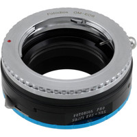 

Fotodiox Pro Lens Mount Shift Adapter for Olympus Zuiko (OM) 35mm SLR Lens to Sony Alpha E-Mount Mirrorless Camera Body