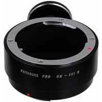 

Fotodiox Lens Mount Adapter for Olympus OM-Mount Lens to Canon EF-M Mount Camera