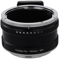 

Fotodiox Pro Lens Mount Adapter for Pentax 645 (P645) Mount FA & DFA Auto Focus Lenses to Fujifilm G-Mount GFX Mirrorless Digital Camera Systems