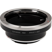 

Fotodiox Pro Lens Mount Adapter for Pentax 645 (P645) Mount SLR Lens to Canon EOS (EF, EF-S) Mount D/SLR Camera Body, with Generation v10 Focus Confirmation Chip