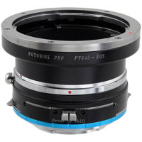 

Fotodiox Pro Lens Mount Shift Adapter for Pentax 645 (P645) Mount SLR Lens to Sony Alpha E-Mount Mirrorless Camera Body