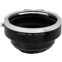 

Fotodiox Pro Lens Mount Adapter for Pentax 6x7 (P67, PK67) Mount SLR Lens to Canon EOS (EF, EF-S) Mount D/SLR Camera Body, with Generation v10 Focus Confirmation Chip