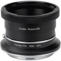 

Fotodiox Pro Lens Mount Adapter, Pentacon 6 Kiev 66 SLR Lens to Fujifilm G-Mount GFX Mirrorless Digital Camera