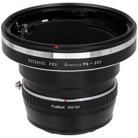 

Fotodiox Pro Lens Mount Adapter for Bronica GS-1 (PG) Mount SLR Lens to Sony Alpha E-Mount Mirrorless Camera Body