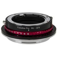 

Fotodiox DLX Lens Mount Adapter for Pentax K (PK) Mount SLR Lens to Fujifilm Fuji G-Mount GFX Mirrorless Camera Body