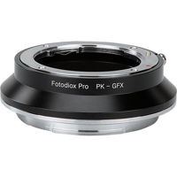 

Fotodiox Pro Lens Mount Adapter for Pentax K Mount (PK) SLR Lens to Fujifilm G-Mount GFX Mirrorless Digital Camera Systems