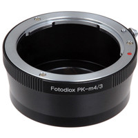 

Fotodiox Lens Mount Adapter for Pentax K Mount (PK) SLR Lens to Micro Four Thirds (MFT, M4/3) Mount Mirrorless Camera Body