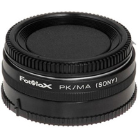 

Fotodiox Mount Adapter with 1.4x Multi-Coated Focus Correction Lens for Pentax K Lens to Sony Alpha Mount Camera