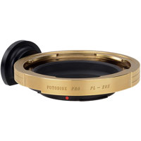 

Fotodiox Pro Lens Mount Adapter for Arri PL (Positive Lock) Mount Lens to Canon EOS (EF, EF-S) Mount D/SLR Camera Body, with Generation v10 Focus Confirmation Chip