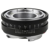 

Fotodiox Mount Adapter with Focus Control Dial for Voigtlander Nokton 50mm and Ultron 50mm Lenses to Leica M Camera, Black