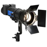 

Fotodiox PopSpot Ultra 50 High-Intensity Bi-Color Focusing LED Spot Light Kit for Still and Video, Includes L-Type Lightstand Yoke, Barndoors and Custom Fit Bag