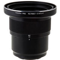 

Fotodiox Pro Lens Mount Adapter for Mamiya RB67/RZ67 Mount SLR Lens to Sony Alpha E-Mount Mirrorless Camera Body