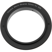 

Fotodiox 52mm Filter Thread Macro Reverse Mount Adapter Ring for Canon EOS (EF, EF-S) Mount SLR Camera Body