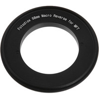 

Fotodiox 58mm Filter Thread Macro Reverse Mount Adapter Ring for Micro Four Thirds (MFT, M4/3) Cameras