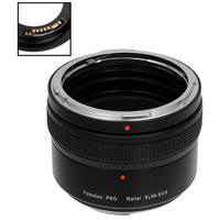 

Fotodiox Pro Lens Mount Adapter for Rolleiflex SL66 Series Lens to Canon EOS (EF, EF-S) Mount SLR Camera Body, with Generation v10 Focus Confirmation Chip and Built-In Focusing Helicoid