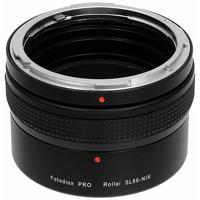 

Fotodiox Mount Adapter with 1.4x Multi-Coated Focus Correction Lens for Rolleiflex SL66 Lens to Nikon F-Mount Camera