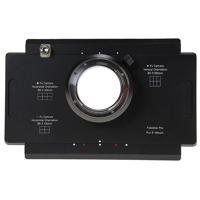 

Fotodiox Pro Lens Mount Adapter for Sony Alpha E-Mount Mirrorless Camera to Large Format 4x5 View Cameras with Graflok Rear Standard - Shift/Stitch Adapter
