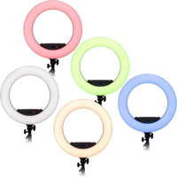 

Fotodiox Selfie Starlite Prizmo Edition Vlog 18" RGB Dimmable LED Ring Light