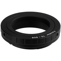 

Fotodiox Lens Mount Adapter for T-Mount (T/T-2) Screw Mount SLR Lens to Canon EOS (EF, EF-S) Mount D/SLR Camera Body, with Generation v10 Focus Confirmation Chip