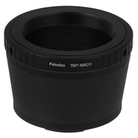 

Fotodiox Lens Mount Adapter for T-Mount (T/T-2) Screw Mount Lens to Nikon 1-Series Mirrorless Camera Body