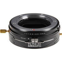 

Fotodiox Pro TLT ROKR Tilt/Shift Lens Mount Adapter for Minolta Rokkor (SR/MD/MC) SLR Lenses to Sony Alpha E-Mount Mirrorless Camera Body