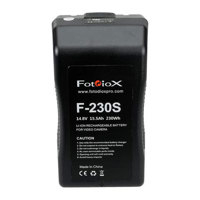 

Fotodiox 14.8V 230Wh Li-Ion V-Mount Battery for Pro, FlapJack & Factor Series LED Lights