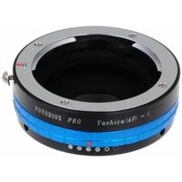 

Fotodiox Mount Adapter with Lens Aperture Control Dial for Yashica 230AF (Y/AF, YAF) Mount Lenses to C-Mount (1" Screw Mount) Cine and CCTV Camera