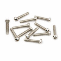 

Fender 4-40x5/8" Nickel Plating Round-Head Intonation Screw for American Vintage, American Standard, Jaguar and Road Worn Stratocaster Guitars, 12 Pieces