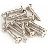 

Fender 3x1/2" Truss-Head Control Plate Mounting Screws for American Vintage '62 Jazz Electric Bass Guitar, 12 Pieces