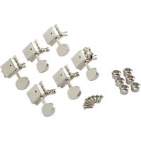 

Fender Tuning Machine for Vintage-Style Stratocaster and Telecaster Guitars, 6 Pack, Chrome