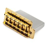 

Fender Bridge Assembly for Vintage-Style Stratocaster Guitars, Gold
