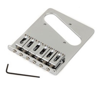 

Fender Standard Series Telecaster Guitar Bridge Assembly, Chrome