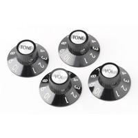 

Fender Plastic Control Knob for '72 Telecaster Electric Guitar, 4 Pack