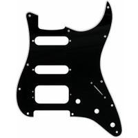 

Fender 3-Ply 11-Hole Pickguard for HSS Stratocaster Guitars, Black