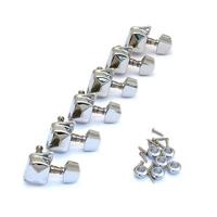 

Fender Tuner for Squier '99-'06 Affinity Series Stratocaster Electric Guitars, 6 Pack, Chrome Plated